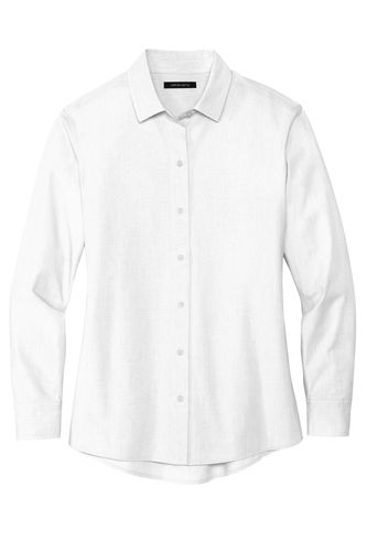 Mercer+Mettle Women's Long Sleeve Stretch Woven Shirt image thumbnail
