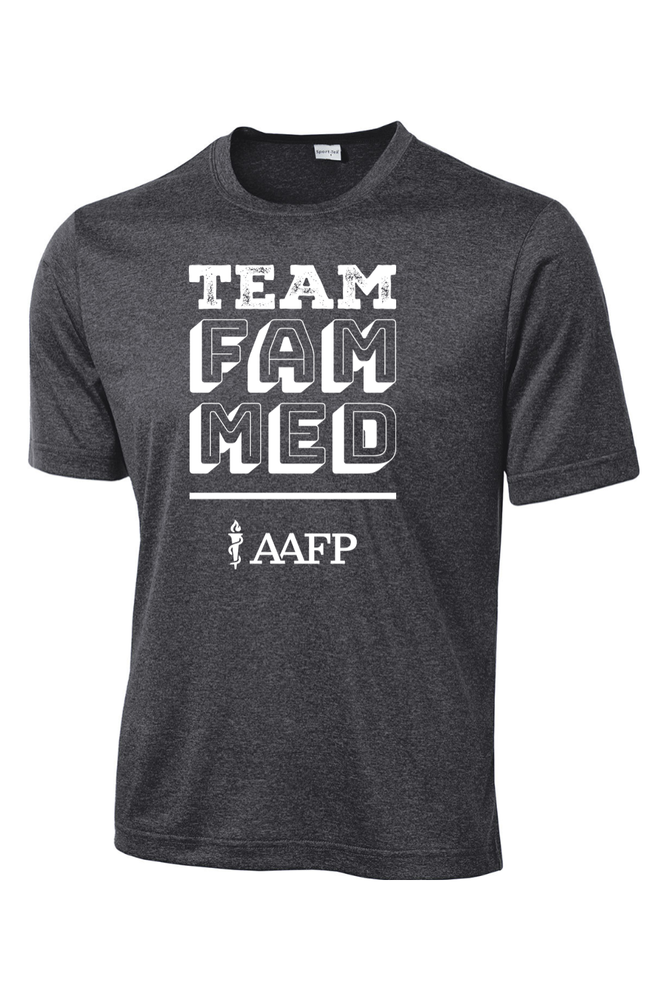 Sport-Tek Tall Heather Contender Tee - Team Fam Med Logo - DTG primary image