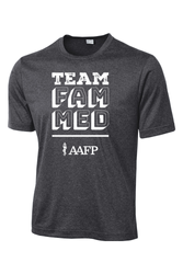 Image of Sport-Tek Tall Heather Contender Tee - Team Fam Med Logo - DTG