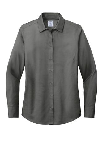 Brooks Brothers Women's Wrinkle-Free Stretch Pinpoint Shirt BB18001 image thumbnail