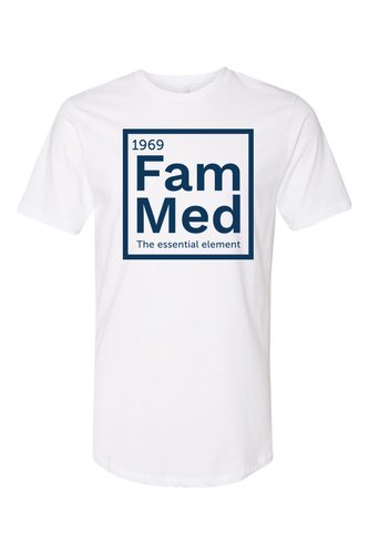 Cotton Long Body Tee - 1969 Fam Med Logo-DTG image thumbnail