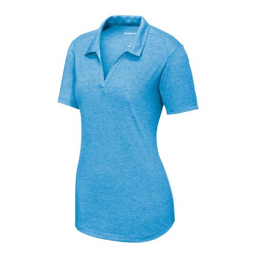 Sport-Tek Ladies PosiCharge Tri-Blend Wicking Polo  image thumbnail