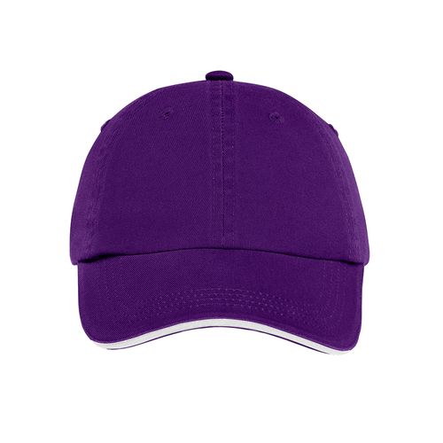 Port Authority Sandwich Bill Cap with Striped Closure image thumbnail
