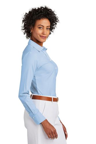 Brooks Brothers Women's Wrinkle-Free Stretch Pinpoint Shirt BB18001 image thumbnail