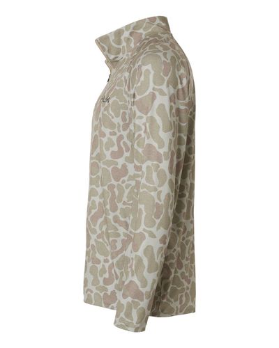 Men's Airweight KC Printed Quarter-Zip Pullover image thumbnail