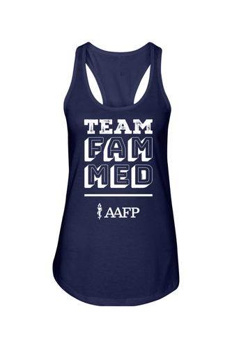 Women's Ideal Racerback Tank - Team Fam Med-DTG image thumbnail