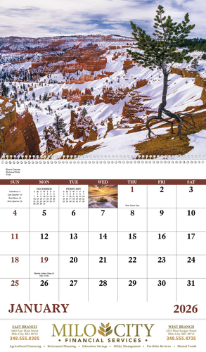 Good Value™ Landscapes of America - Spiral Calendar 7001 Copy (2) image thumbnail