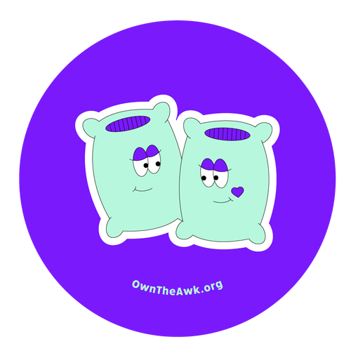 Own the Awk Stickers image thumbnail