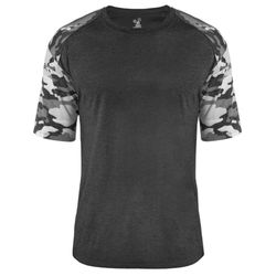Image of Badger Vintage Camo Sport Triblend T-Shirt