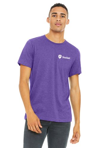 BELLA+CANVAS Unisex Heather CVC Short Sleeve Tee image thumbnail