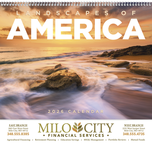 Good Value™ Landscapes of America - Spiral Calendar 7001 Copy (2) image thumbnail