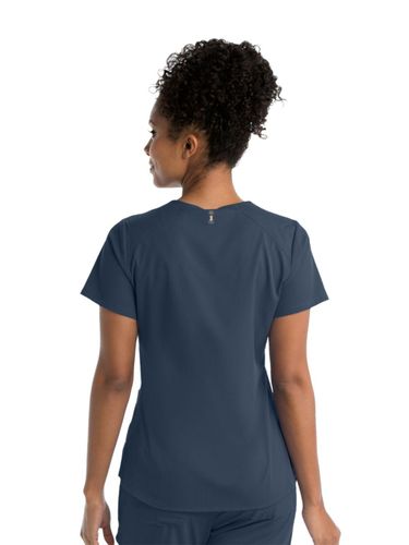 Grey's Anatomy - Women's 4-Pocket V-Neck Emma Scrub Top image thumbnail