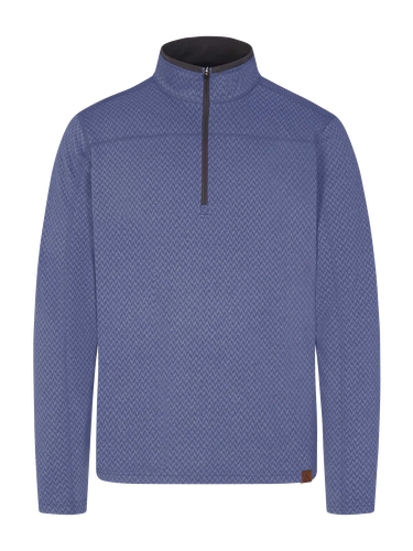 MEN'S Landway Basecamp Chevron Heathered 1/4 Zip - 1019_1Clr image thumbnail