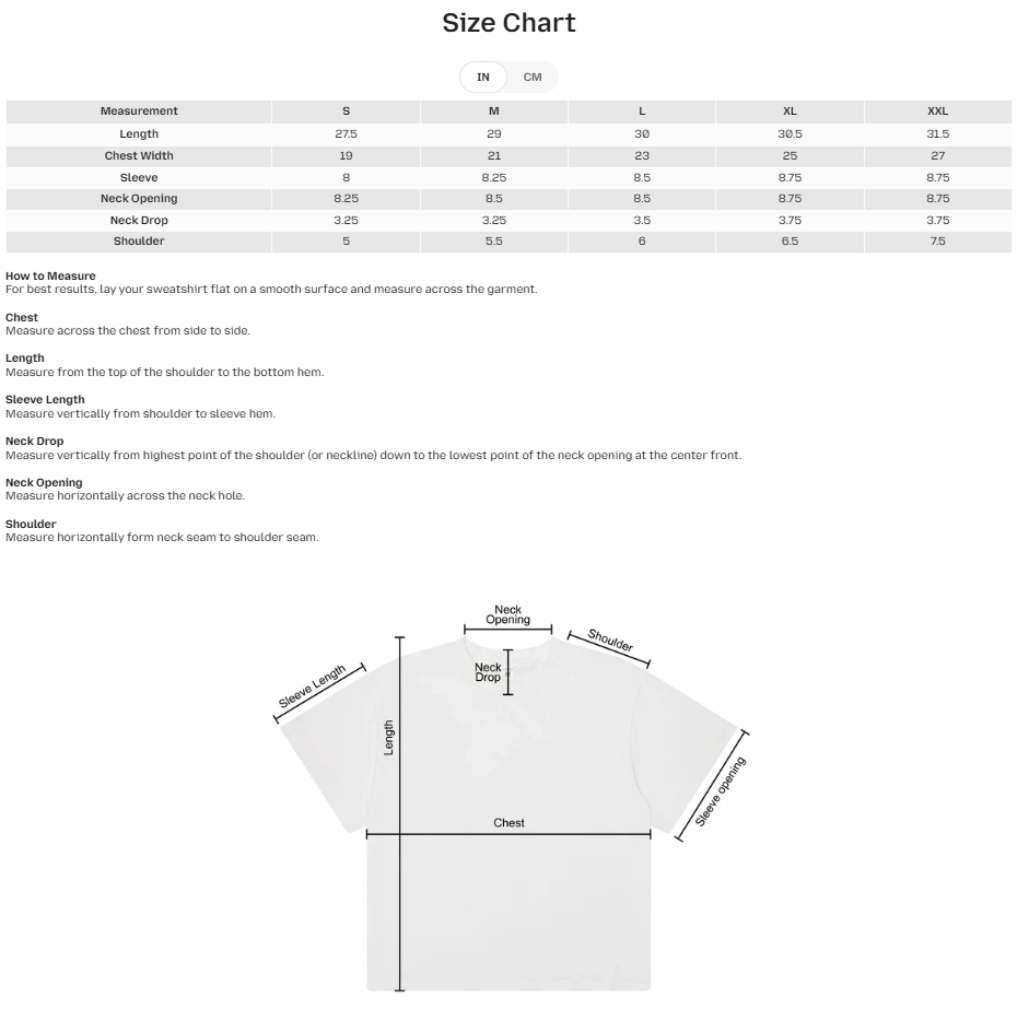Shirt Size