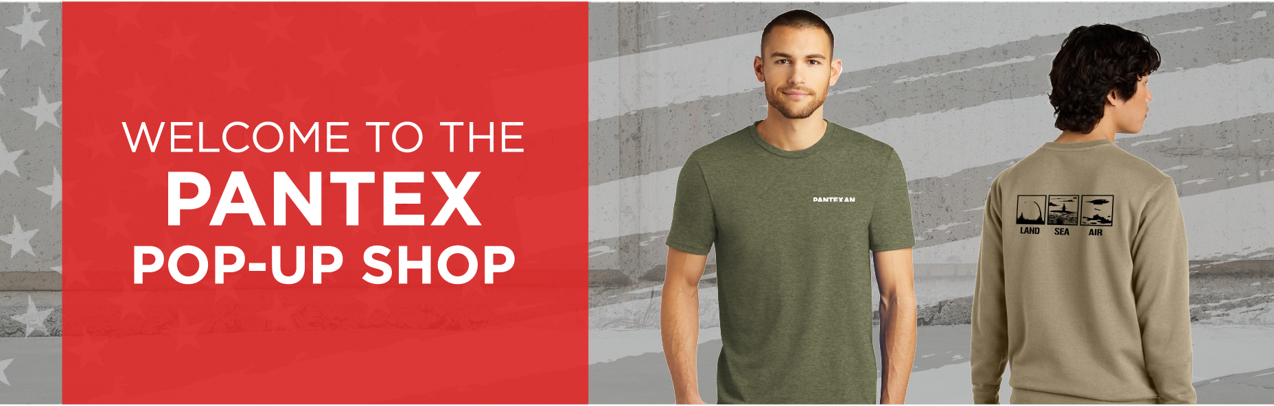 Welcome to the Pantex Spring Pop-Up Shop