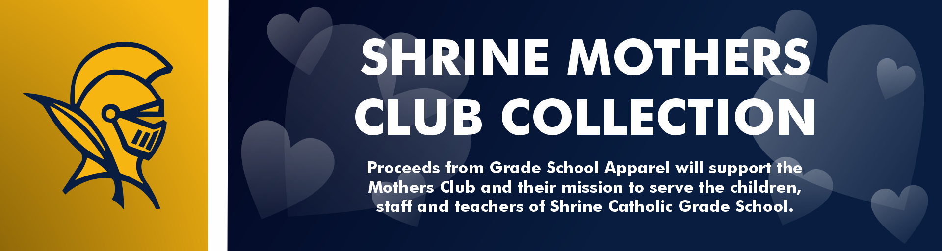 Shrine Mothers Club  Collection Banner