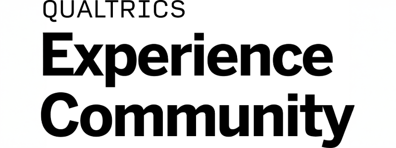 Qualtrics XM Community Merch Store logo