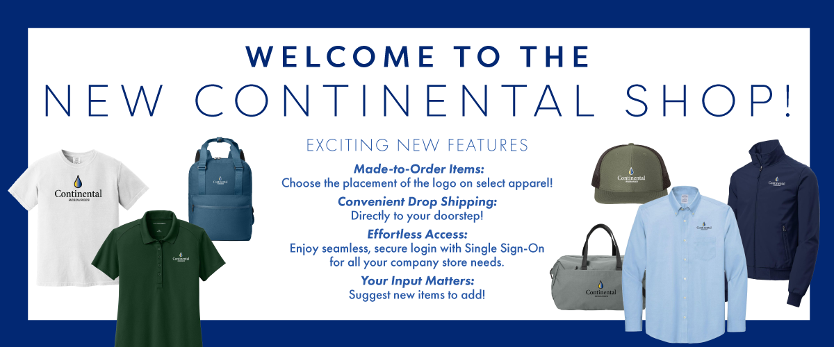 Welcome to your New Continental eStore