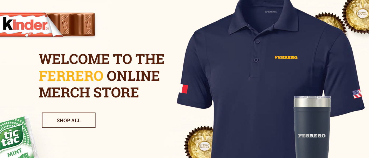 Welcome to the Ferrero Online Merch Store