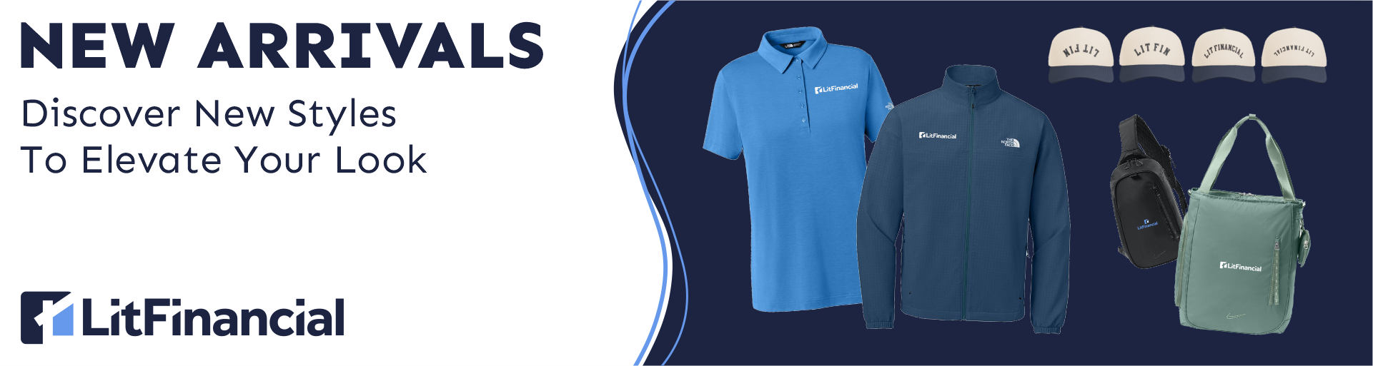 Lit Financial Online Store: New arrivals, Discover new styles to elevate your look. Banner
