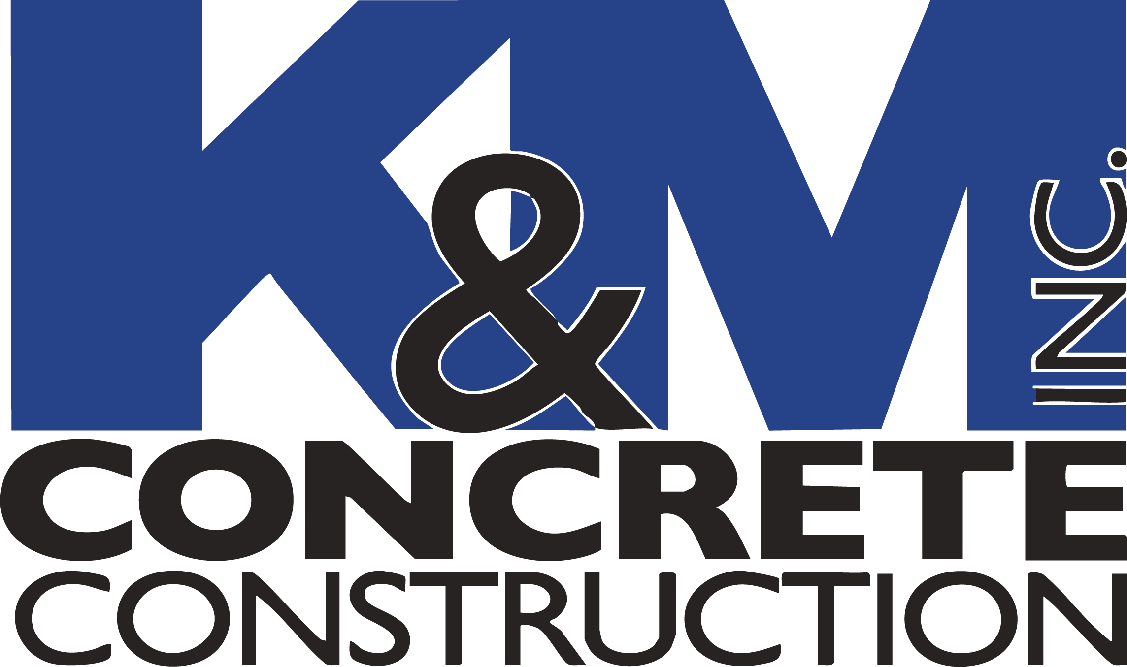 K&M Concrete footer logo