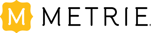 Metrie footer logo