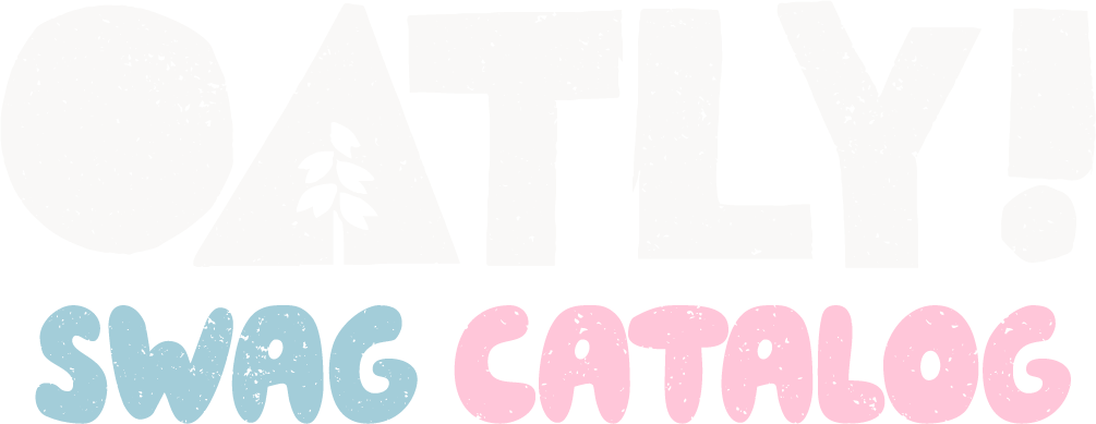 Oatly Swag Catalog footer logo