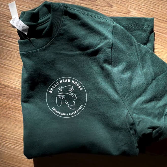Screen-Printed Logo Tee