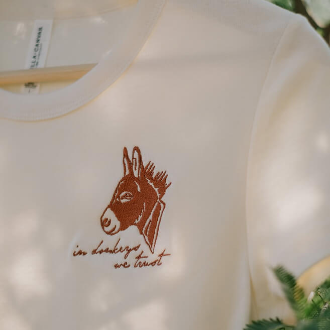 Custom Embroidered Tee