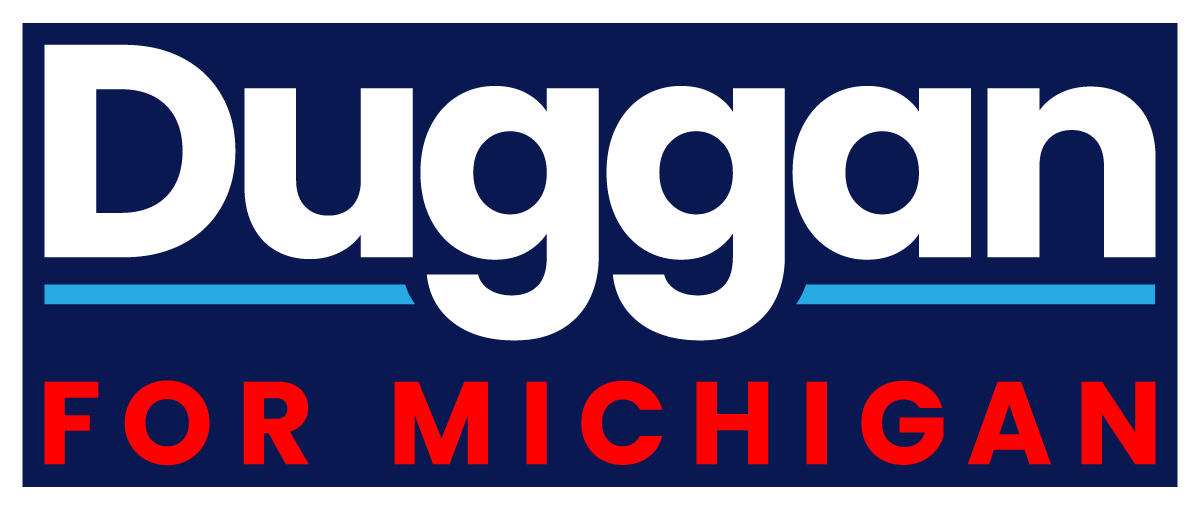 Mike Duggan for Michigan logo