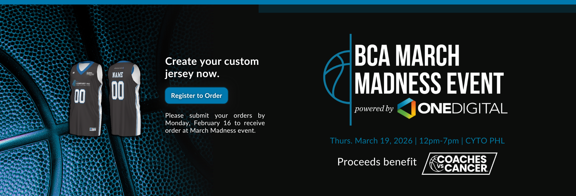 BCA March Madness Event - March 19, 2026