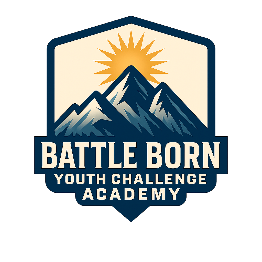 Battle Born Youth Challenge Academy footer logo