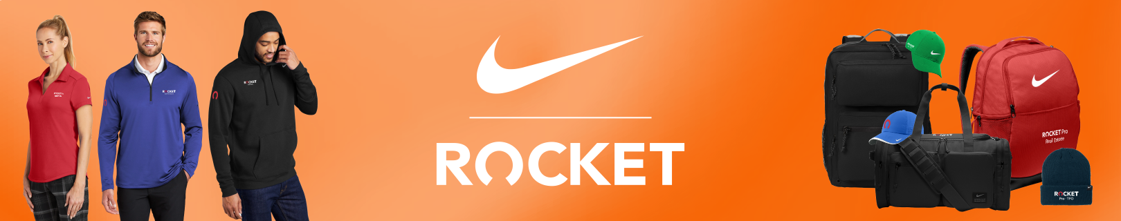 Rocket branded Nike Apparel