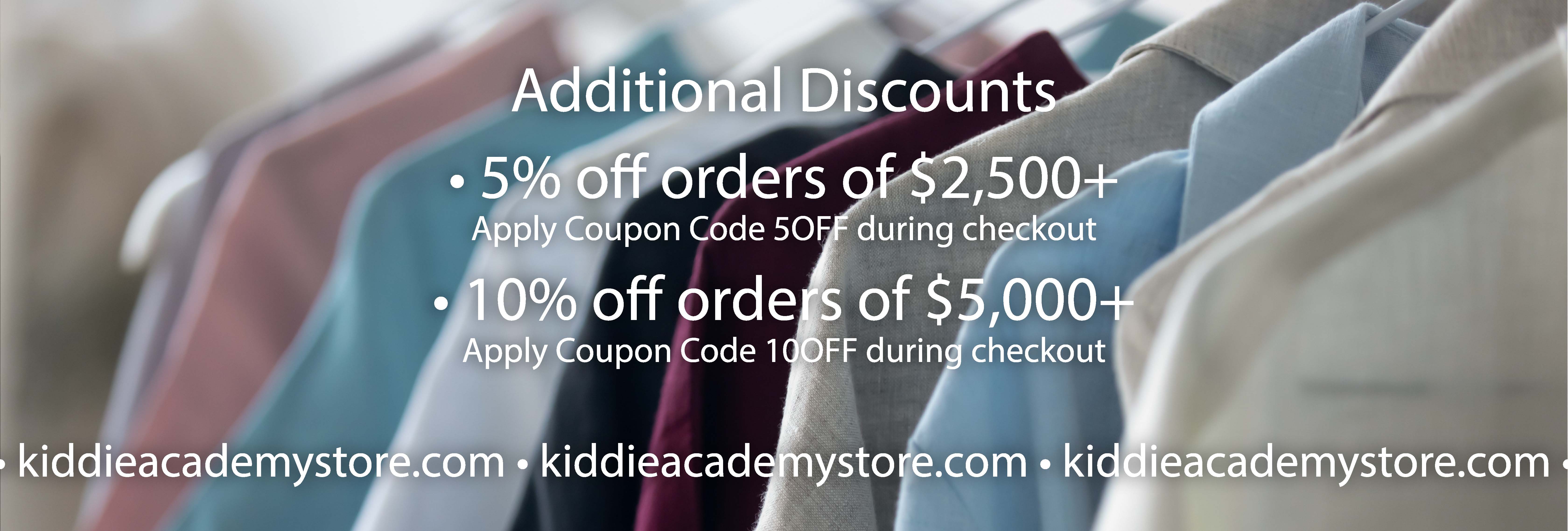Thank you for shopping at the Kiddie Academy Store!