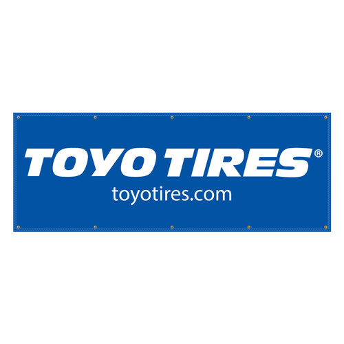 3' x 8' Toyo Tires Banner  image thumbnail