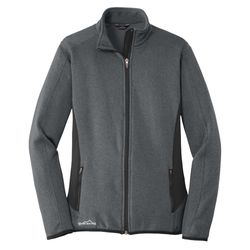 Image of Eddie Bauer Ladies Full-Zip Heather Stretch Fleece Jacket