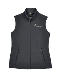 Image of Core 365 Ladies' Cruise Two-Layer Fleece Bonded Soft Shell Vest