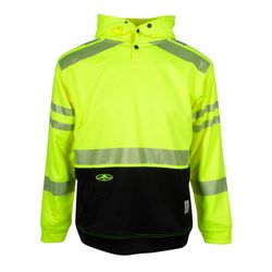 Image of Arborwear Tech Double Thick Hooded Pullover Sweatshirt HVSA Class 3