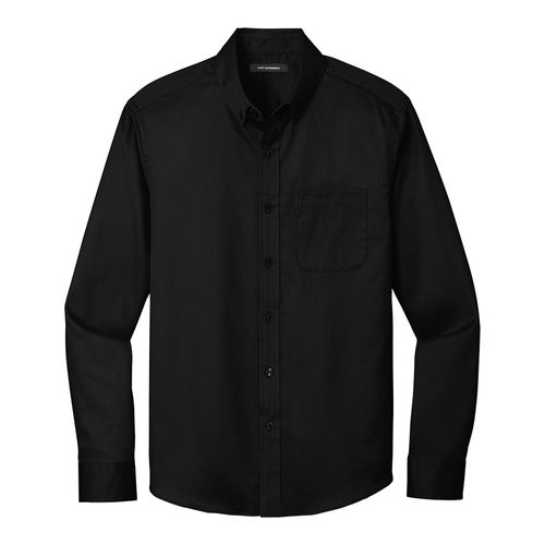 Port Authority Long Sleeve SuperPro React Twill Shirt image thumbnail