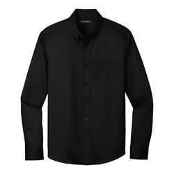Image of Port Authority Long Sleeve SuperPro React Twill Shirt