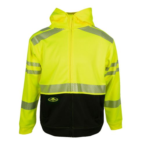 Arborwear Tech Double Thick Hooded Full Zip Sweatshirt HVSA Class 3 image thumbnail