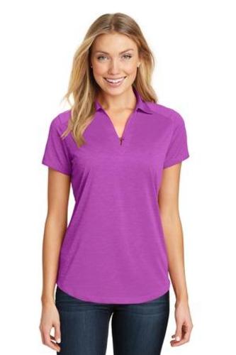 Port Authority® Ladies Digi Heather Performance Polo image thumbnail