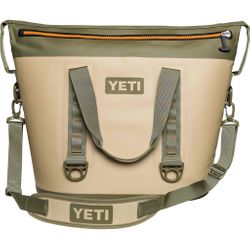 Image of YETI Hopper™ TWO 40 (Field Tan/ Blaze Orange)