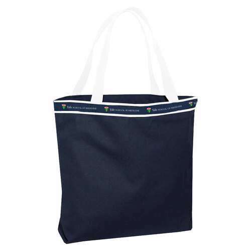 Canvas Tote Bag - Navy/White - School of Medicine image thumbnail