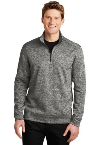 Sport-Tek® PosiCharge® Electric Heather Fleece 1/4-Zip Pullover image thumbnail