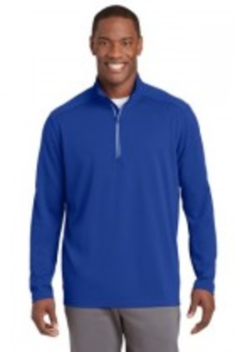 Sport-Tek® Sport-Wick® Textured 1/4-Zip Pullover image thumbnail