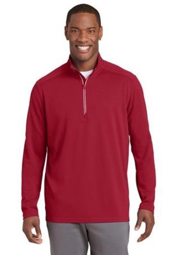 Sport-Tek® Sport-Wick® Textured 1/4-Zip Pullover image thumbnail