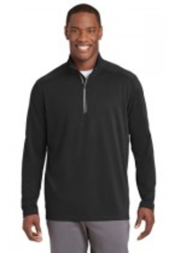 Sport-Tek® Sport-Wick® Textured 1/4-Zip Pullover image thumbnail