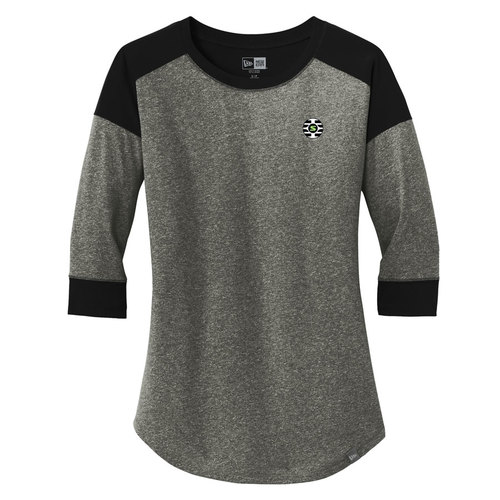 SIS40 Ladies Heritage 3/4 Sleeve Baseball Tee image thumbnail