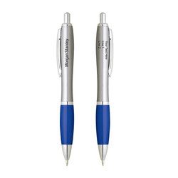 Image of Silver Click Ballpoint Pen (Customized)
